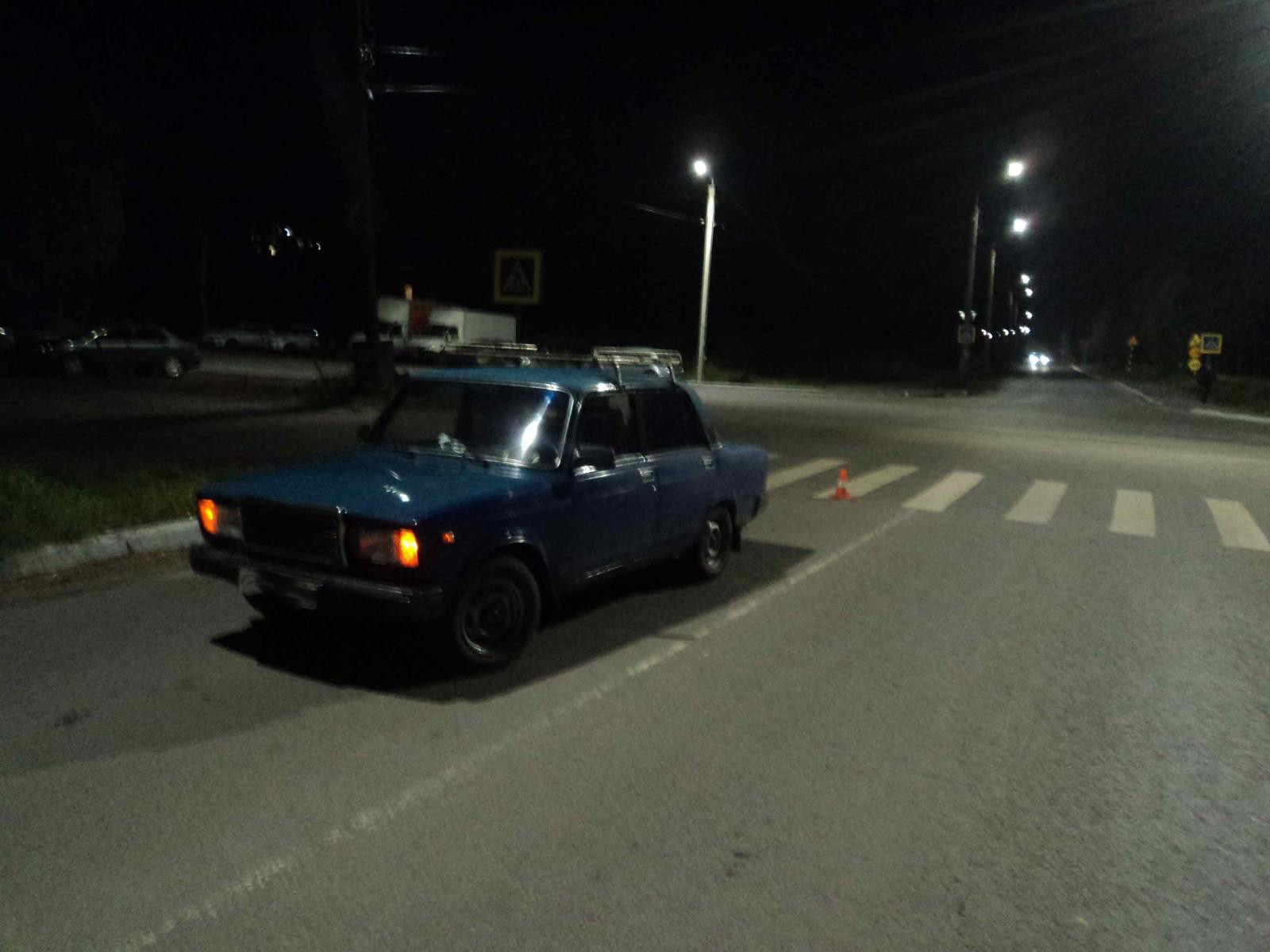 В Архангельске водитель автомобиля ВАЗ-21074 сбил ребёнка на самокате